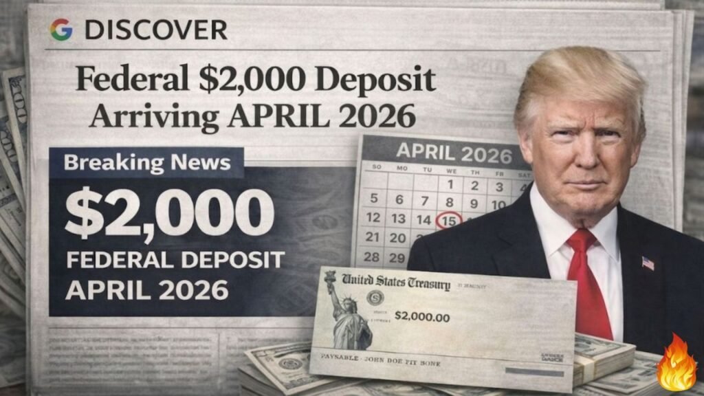 $2,000 Federal Deposit in March 2026: What’s Real, What’s Rumor, and What Americans Should Know