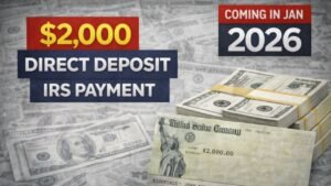 IRS $2,000 Direct Deposit in January 2026: What the Advance Financial Relief Credit Could Mean for American Households