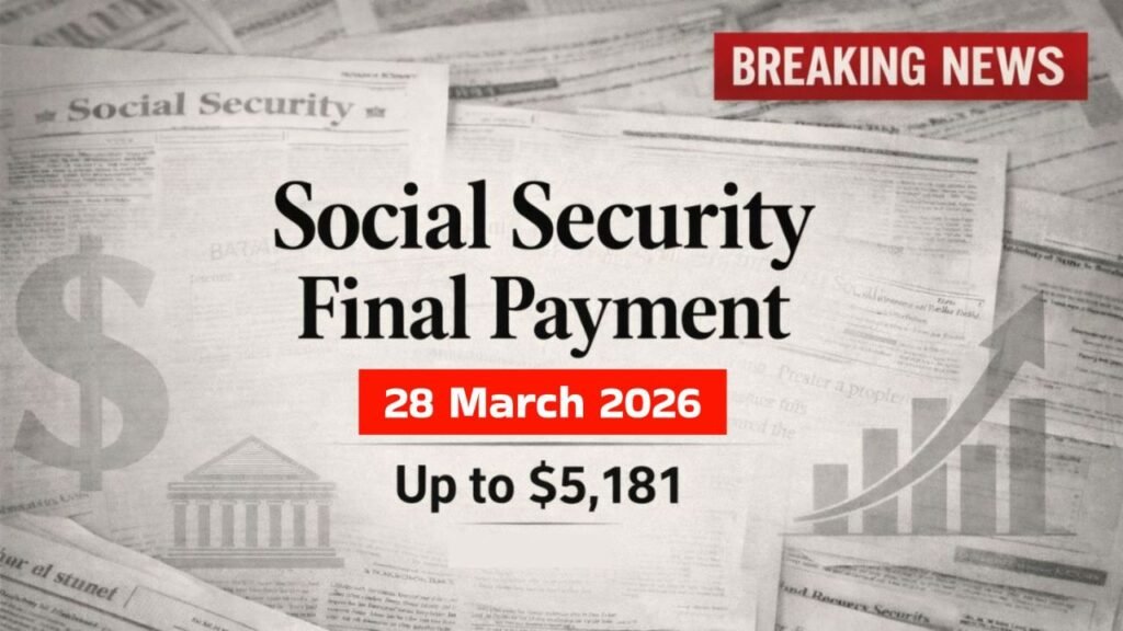 Social Security Final March 2026 Payment: Who Qualifies for Up to $5,181 and What It Means for Beneficiaries